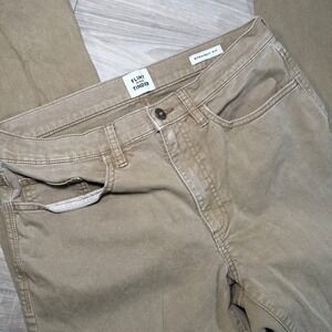 Flint and Tinder Huckberry Straight Fit Pants Stretch Casual Khaki Trouser 30x32